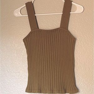 Madewell Ribbed Sweater Tank Top